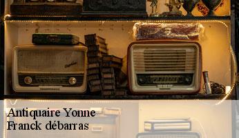 Antiquaire 89 Yonne Franck débarras