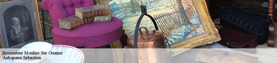 Brocanteur  moulins-sur-ouanne-89130 Antiquaire Sébastien