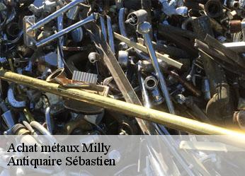 Achat métaux  milly-89800 Antiquaire Sébastien